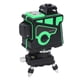 thumbnail image 5 of Nivelador láser 12 líneas haz verde alta visibilidad IP54 3D herramienta de nivelación precisa 100‑240V enchufe AU, 5 of 9