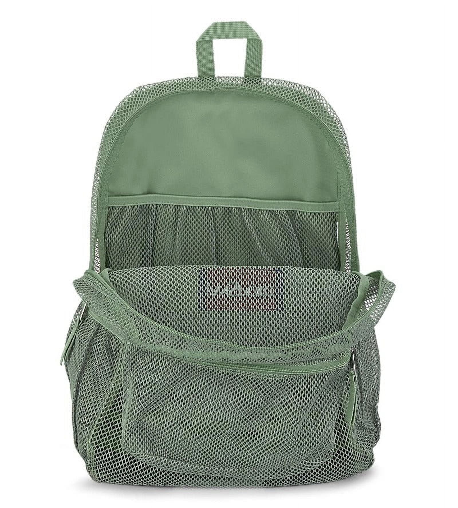 JanSport ECO Mesh Pack Loden Frost Green Backpack