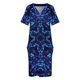 thumbnail image 4 of Vestido de bolsillo suelto azulado para mujer ropa vestido de fiesta femenino, 4 of 7