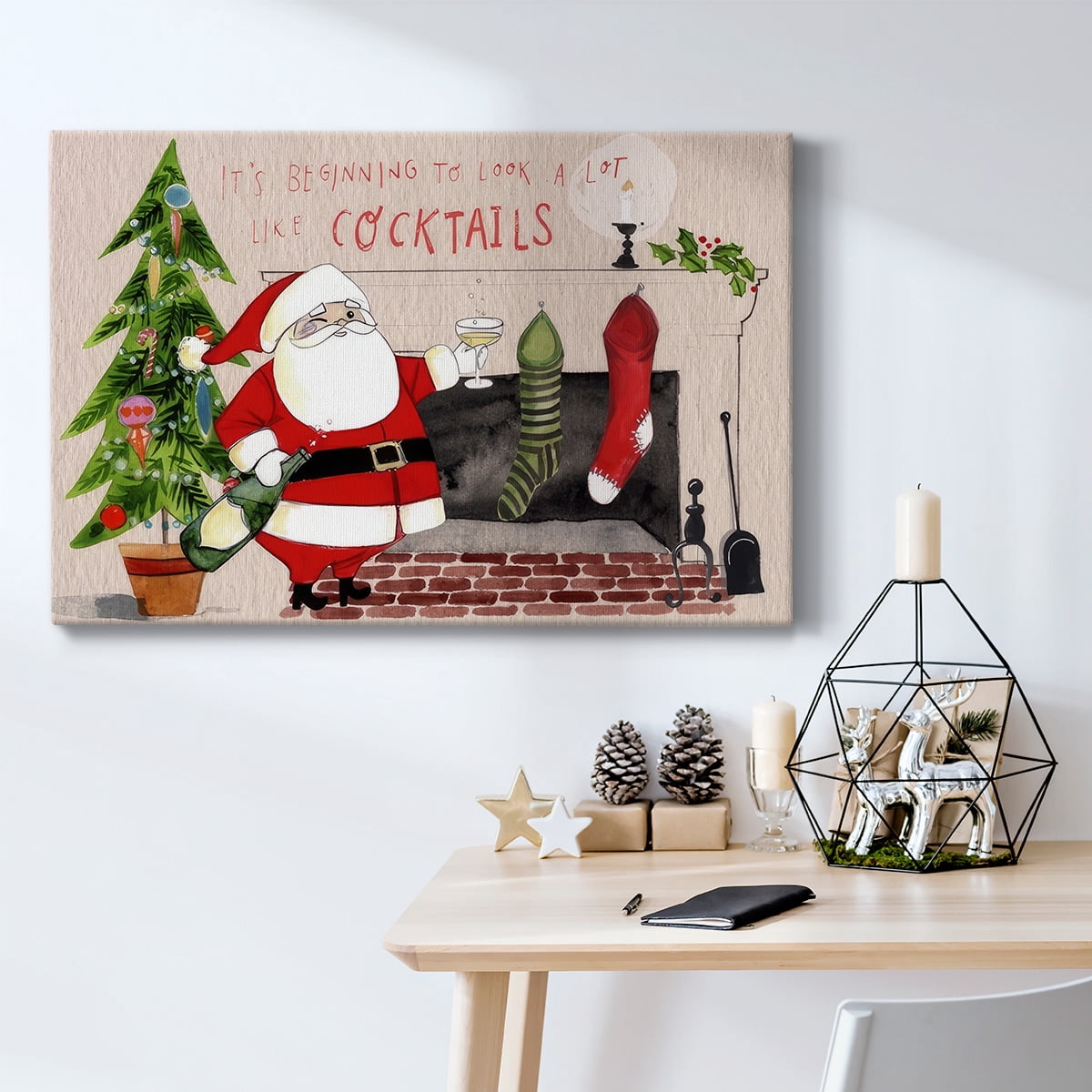 Get Blitzened Collection A- Gallery Wrapped Canvas