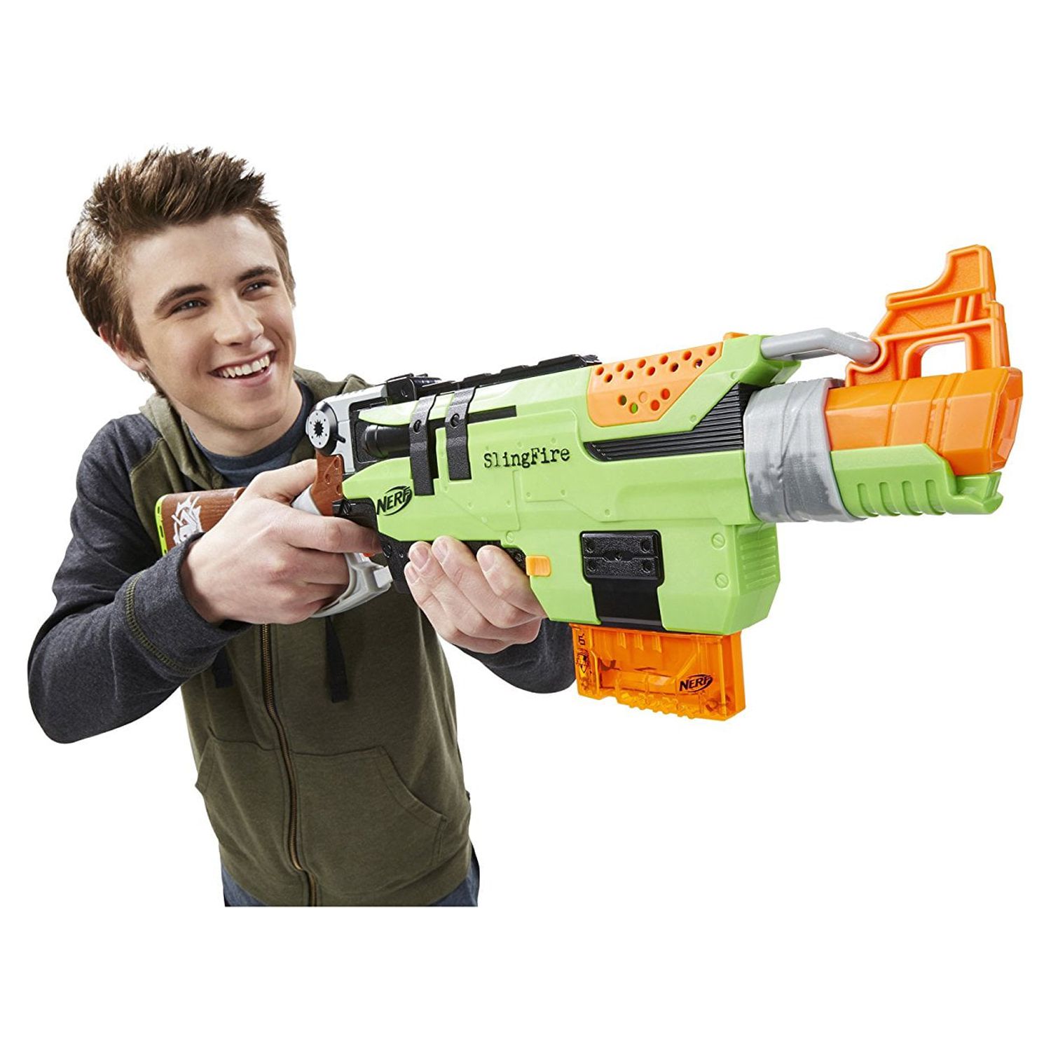 Nerf Zombie Strike SlingFire, for Kids Ages 8 and up - image 3 of 7
