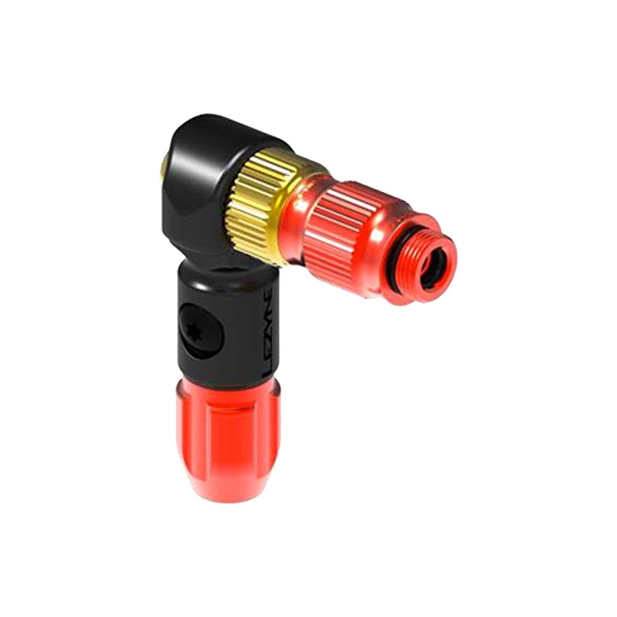 ABS1 Pro HP Pump Chuck Head Red, Lezyne Pump Parts By Lezyne