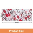 thumbnail image 4 of msiwtych Red Flowers Bathroom Shower Mats, 4 of 5
