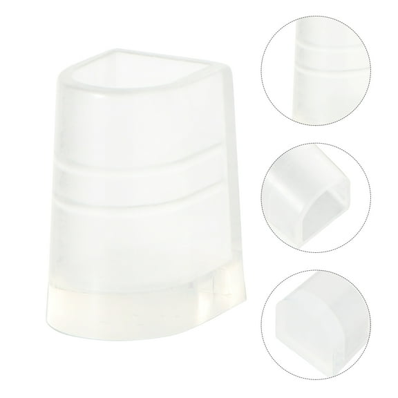 FONWILYO 1 Pair Transparent Heel Cap for High Heel with Protective Function for Women