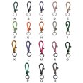 thumbnail image 1 of Leather Braided Woven Rope Keychain Lovely DIY Bag Hanging Pendant Exquisite Key Chain Car Keyring Holder Metal Jewelry for Men Bicolor Apricot, 1 of 9