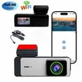 Car Camera Dash Cam Single Recording 1080P Highdefinition Screen Wifi
