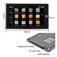 thumbnail image 3 of 7 Inch Capacitive Screen GPS Truck Bluetooth Gps Navigation 256M 8GB FM CE 6.0 Vehicle Car Navigator Support Wired Camera ,Easy to Operate, 3 of 6