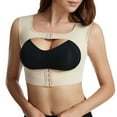 thumbnail image 2 of Women Brea Mash Lifting X Shaped Beautify Back Corset Chest Back Posture Correction Front Buckle Bra, 2 of 2