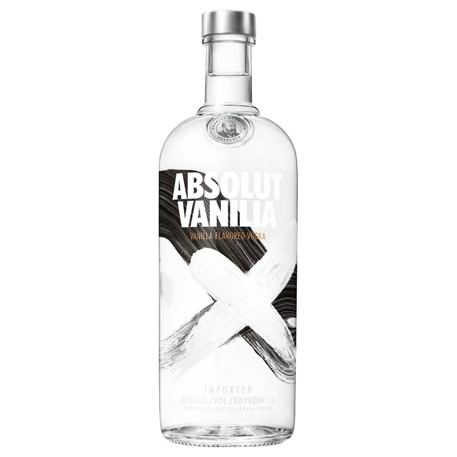 Absolut® Vodka Sweden Vanilia 1L Bottle