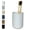 Pure White, variant on Stoneware Toothbrush Holder for Bathroom Tooth Brush Holder for Bathroom Toothbrush Cup Toothbrush Holders Cute Fluted Vertical Ribbed Stripe
