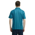 thumbnail image 2 of DTWOOO Men's Golf Shirts Short Sleeve Print Performance Moisture Wicking Dry Fit Golf Polo Shirts for Men, 2 of 8
