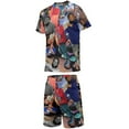 thumbnail image 2 of Rod Wave Boys Short Sleeve T-Shirt And Shorts Outfit Set Activewear Mesh Short Set for Kids, 2 of 7
