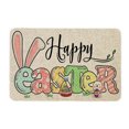 thumbnail image 2 of Qocolhg Easter Welcome Door Mat Bunny/Egg Spring Floor Mat Indoor Outdoor Entrance Bathroom Door Mat Non-Slip Washable Home Party Decorations 35.4x23.6 Inch, Easter Clearance, 2 of 6