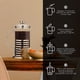 thumbnail image 3 of Cafetera Cazzenie Prensa Francesa de Vidrio para Café Cazzenie PRNFB19-350, 3 of 4