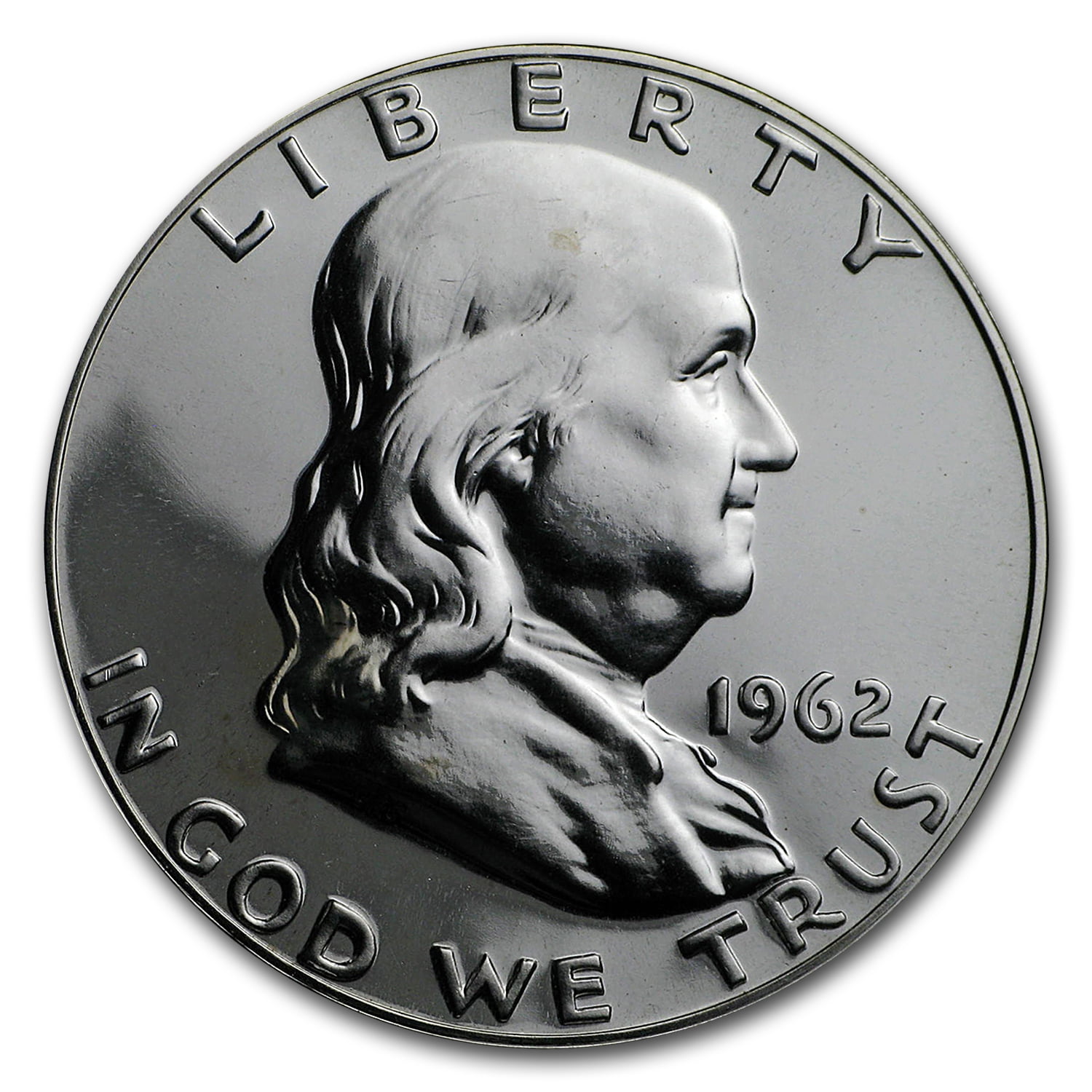 1962 Franklin Half Dollar Gem Proof Walmart