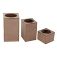 thumbnail image 2 of Quadrate Rustic Candlestick, Home Decro Supplies Wooden Candle Holders  Replacement For Candle Holders For Candlestick, 2 of 8
