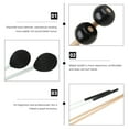 thumbnail image 5 of 2 Pairs Marimba Hammer Xylophone Mallets Instrument Accessories Yarn Music Rubber Child, 5 of 6