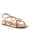 GOLD, variant on Paneer Women’s Demi Wedge Sandal with Soft Footbed & Chic Style