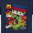 thumbnail image 3 of Spider-Man - Hulk Battle Boys' Short Sleeve Graphic T-Shirt, 3 of 5