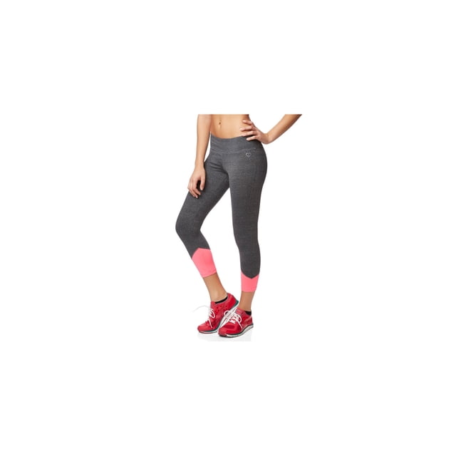 Aeropostale Womens Active Crop Athletic Track Pants, Grey, Juniors, X-Small