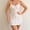 White, variant on Sakmal Moomoo Nightgownss Women Sleeveless Babydoll Soft Nightwear Floral Short Womens Nightgown L