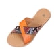 thumbnail image 4 of Sandalias con textura de serpiente de fondo plano con pajarita a la moda para mujer, zapatillas para la playa y el hogar Wmkox8yii hj789, 4 of 4