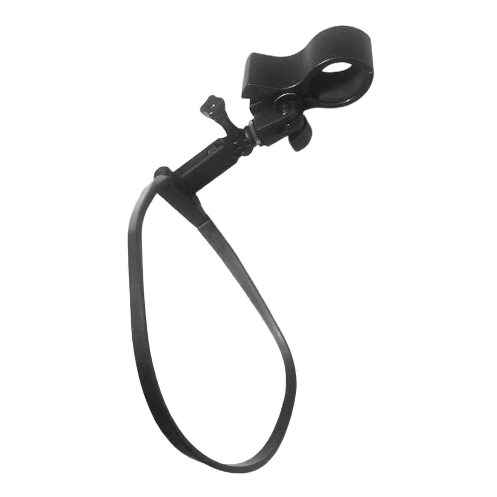 MERIGLARE Neck Mic Holder Handsfree Microphone Stand Mount Accessories Adjustable Clamp Lightweight pp Material Suitable for Classroom Performance Teacher Singer style A