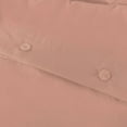 thumbnail image 5 of DNG Creations 3 Piece Buttons Closure Duvet Cover White Buttons - 100% Egyptian Cotton, 800 Thread Count ( Solid Peach - California King ), 5 of 6