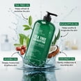 thumbnail image 4 of Botanic Hearth Eucalyptus & Tea Tree Body Wash - 16 fl oz - Helps Soothe Skin, Refreshing and Invigorating, Cleansing Shower Gel for Men and Women - Sulfate Free, Paraben Free, 4 of 12