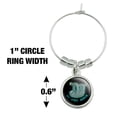 thumbnail image 4 of My Spirit Animal is a Sloth Wine Glass Charm Drink Marker, 4 of 4