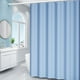 thumbnail image 4 of Cortina de ducha Lksixu de 120 x 180 cm, color sólido, con ganchos, impermeable, de secado rápido, ligera, de plástico, estilo minimalista, ideal para baños y spa., 4 of 8