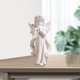 thumbnail image 5 of Resina Ángel de oración Estatuil Guardián Estatua Decoración del hogar 20 cm Sunnimix Estatua del titular de la vela, 5 of 8
