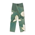 thumbnail image 2 of Fotbe Lotus Golden Line Men's Pajama Pants,Sleepwear Pants,Pj Bottoms Drawstring And Pockets-Small, 2 of 7