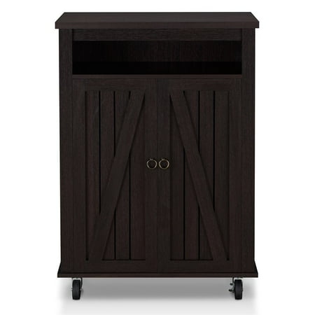 Furniture Of America Eldero Farmhouse Shoe Cabinet In Espresso