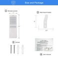 thumbnail image 4 of COREBAY Control Remoto Del Ventilador de Techo de 3 Velocidades: Montaje en Pared, Ventilador y Control de Luz Compatible con Harbor Breeze, 4 of 7