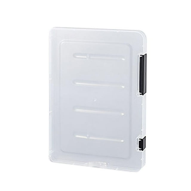 Caja de Almacenamiento de Archivos Zulema Titular de Archivo Transparente A5 Negro Fino