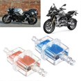 thumbnail image 2 of Universal Gas Inline Fuel Oil Filters Vacuum Filtration Replacement Compatible with Motorcycle Motorbike Moped Scooter, 2 of 5