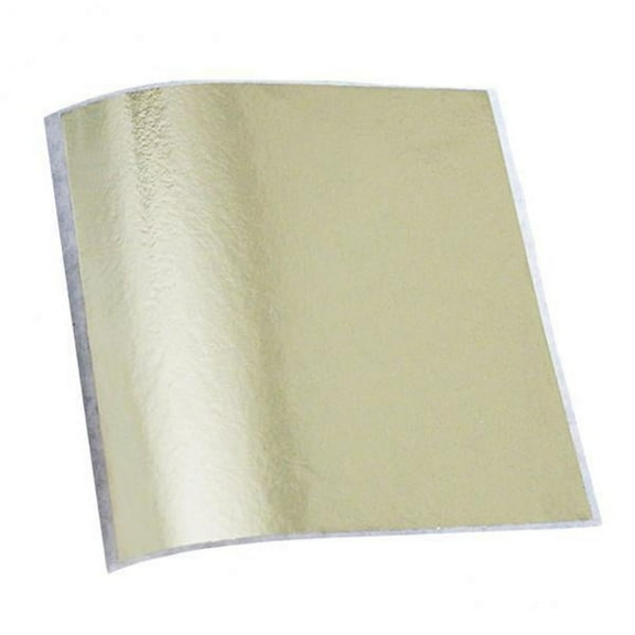 BLESIYA 5xImitation Transfer Leaf Foil Gilding Crafting DIY Champagne 5 Pcs