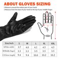 thumbnail image 4 of Leather Gloves for Men, Warm Wool Lined PU Leather Winter Gloves Touchscreen Texting,Driving Gloves Men Waterproof, 4 of 8