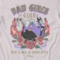 thumbnail image 3 of Disney Villains Ursula Maleficent Bad Girls Club Vintage Men's T Shirt (Ice Grey, S-XXXL), 3 of 4