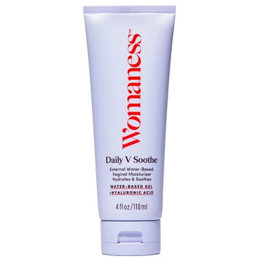 Womaness Daily V Soothe, Water-Based, Vaginal Moisturizer for Menopause Everyday Dryness, Vaginal Moisturizer for Women, 4 oz