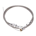 thumbnail image 1 of Stainless Steel Throttle Cable Adjustable Accelerator Cable Universal Fit for Most Vehicles with Enhanced Performance Easy Installation, 1 of 7