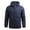Dark Blue, variant on Hvyesh Lightweight Windbreaker Jackets for Men Casual Hooded Windproof Jacket Casual Running Hiking Travel Coat Fall Zip Up Solid Coat with Pockets