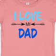 thumbnail image 4 of Inktastic I Love my Dad Fathers Day Boys or Girls Baby T-Shirt, 4 of 5