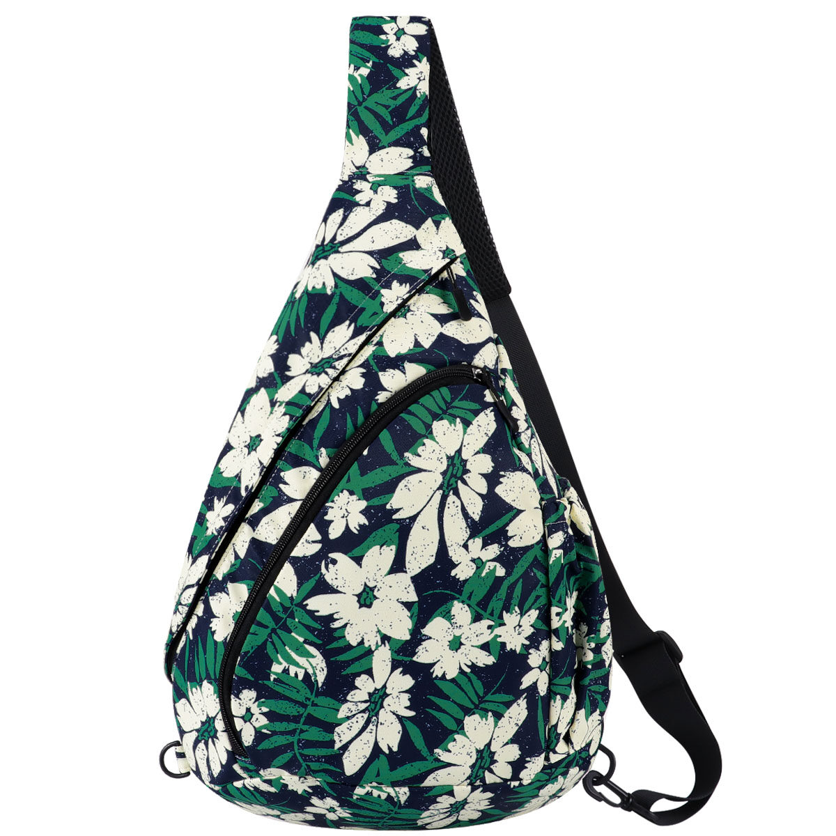 KAWELL Sling Bag Crossbody Shoulder Triangle Packs Messenger Bag Travel Backpack Bag For Men Women College Teen Girls Boys - image 1 of 7