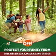 thumbnail image 6 of OFF! Deep Woods Ticks Insect Repellent V, DEET Spray that Protects from Mosquitos & Ticks, 6 oz, 6 of 15
