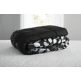 thumbnail image 4 of Mainstays Kamala 7-Piece Floral Elegance Bed in a Bag, Black, Twin, 4 of 5