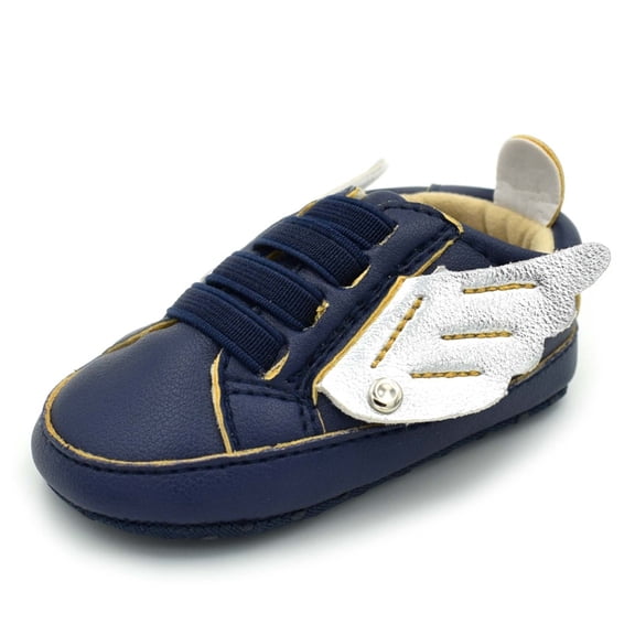 HBYJLZYG Baby Shoes Sneakers Low Cut Anti-Slip Prewalker, Newborn Infant Baby Boys Girls Soft Toddler Shoes Wing Sandals 0-1 Years