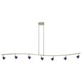 thumbnail image 1 of Cal Lighting 954-77L-DB-AM Sevan-Light Serpentine Light&44; Bronze Foncé & Ambre, 1 of 1