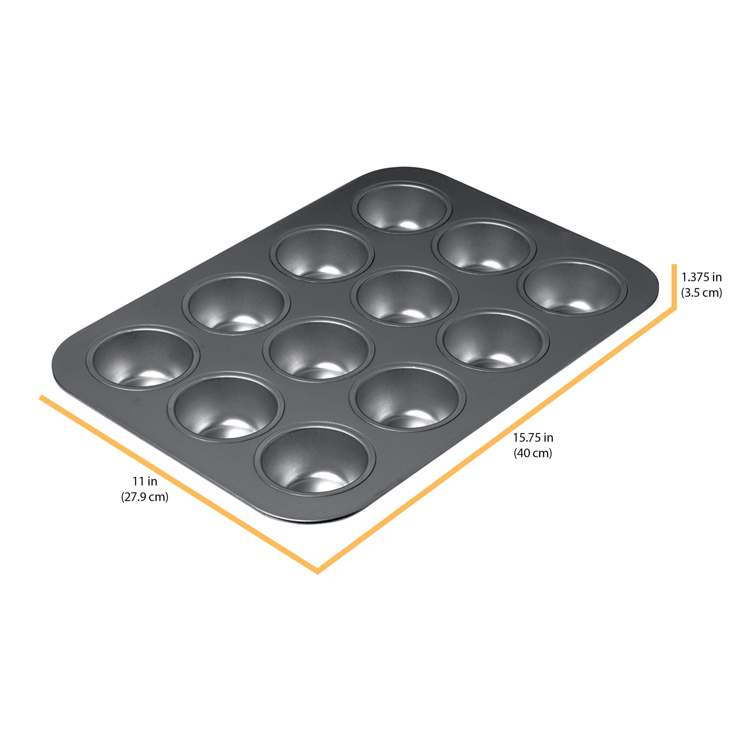 Chicago Metallic Professional 12-cup Non-Stick Muffin Pan